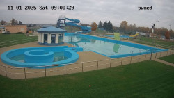 Hlavní bazén, divoká řeka