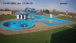 Hlavní bazén, divoká řeka