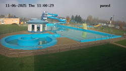 Hlavní bazén, divoká řeka