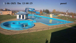 Hlavní bazén, divoká řeka