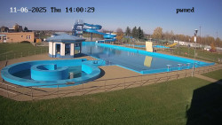 Hlavní bazén, divoká řeka