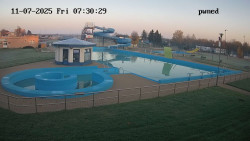 Hlavní bazén, divoká řeka