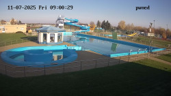 Hlavní bazén, divoká řeka