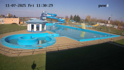 Hlavní bazén, divoká řeka