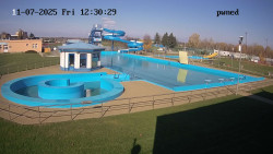 Hlavní bazén, divoká řeka