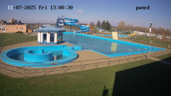 Hlavní bazén, divoká řeka