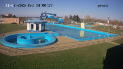 Hlavní bazén, divoká řeka