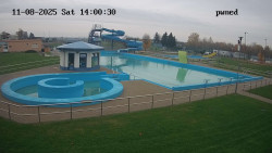 Hlavní bazén, divoká řeka