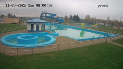 Hlavní bazén, divoká řeka