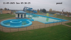 Hlavní bazén, divoká řeka