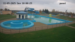 Hlavní bazén, divoká řeka