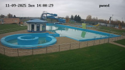 Hlavní bazén, divoká řeka