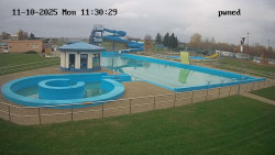 Hlavní bazén, divoká řeka