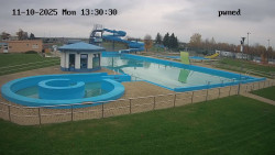 Hlavní bazén, divoká řeka