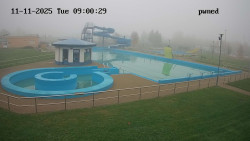 Hlavní bazén, divoká řeka