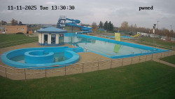 Hlavní bazén, divoká řeka