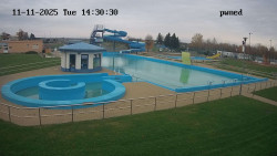 Hlavní bazén, divoká řeka