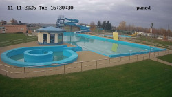 Hlavní bazén, divoká řeka