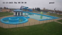 Hlavní bazén, divoká řeka