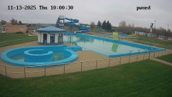 Hlavní bazén, divoká řeka