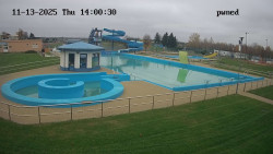 Hlavní bazén, divoká řeka