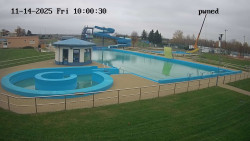 Hlavní bazén, divoká řeka