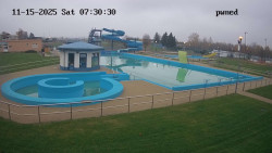 Hlavní bazén, divoká řeka