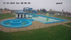 Hlavní bazén, divoká řeka