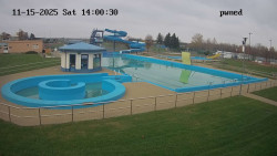 Hlavní bazén, divoká řeka