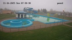 Hlavní bazén, divoká řeka