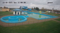 Hlavní bazén, divoká řeka