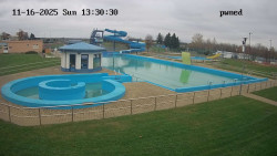 Hlavní bazén, divoká řeka