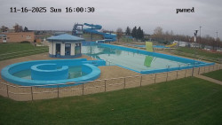 Hlavní bazén, divoká řeka