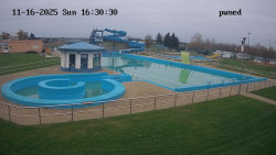 Hlavní bazén, divoká řeka