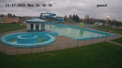 Hlavní bazén, divoká řeka