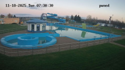 Hlavní bazén, divoká řeka