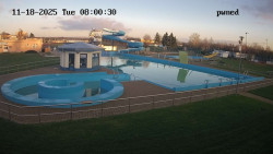 Hlavní bazén, divoká řeka