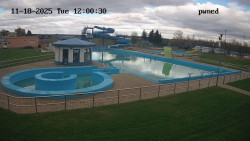 Hlavní bazén, divoká řeka