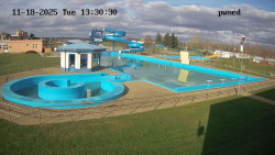 Hlavní bazén, divoká řeka