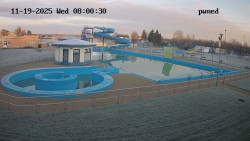 Hlavní bazén, divoká řeka