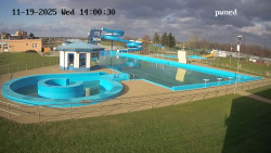 Hlavní bazén, divoká řeka