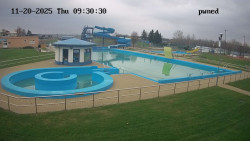 Hlavní bazén, divoká řeka