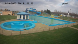 Hlavní bazén, divoká řeka