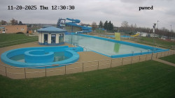 Hlavní bazén, divoká řeka