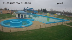 Hlavní bazén, divoká řeka