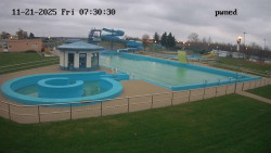 Hlavní bazén, divoká řeka