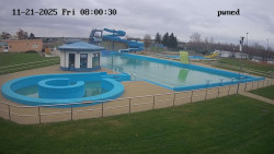 Hlavní bazén, divoká řeka