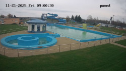 Hlavní bazén, divoká řeka