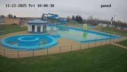 Hlavní bazén, divoká řeka