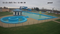 Hlavní bazén, divoká řeka